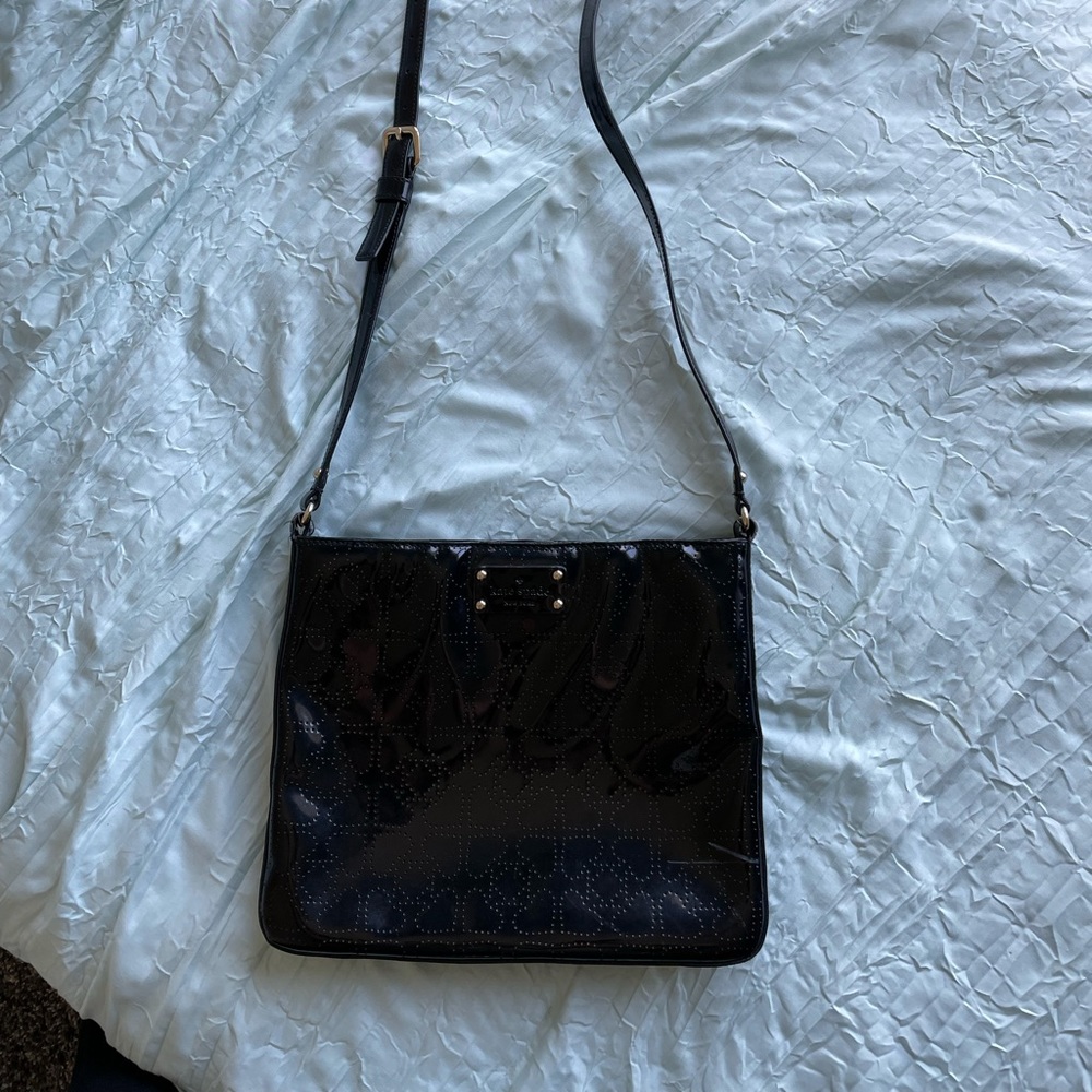 Kate Spade Black cross body purse